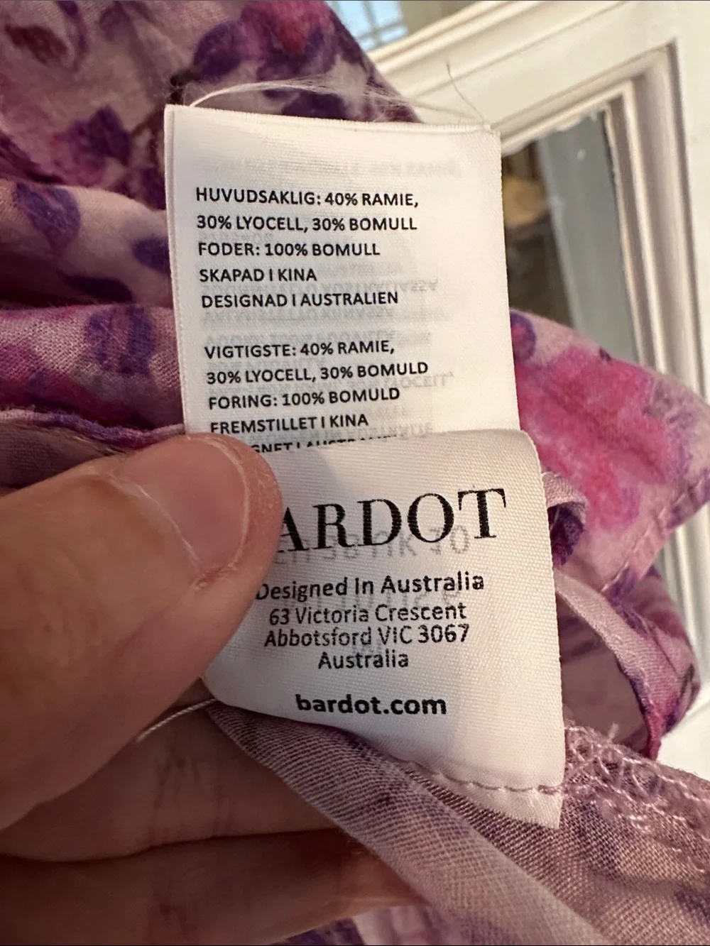 Bardot Adeli Floral Mini Dress - Picture 3 of 5